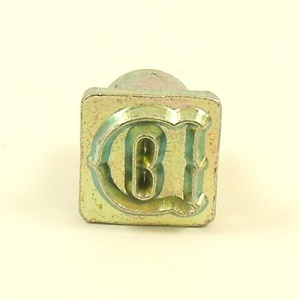12mm Decorative Letter D Embossing Stamp